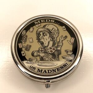 Mad hatter Meds or Madness pill box